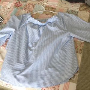 Off the shoulder blouse
